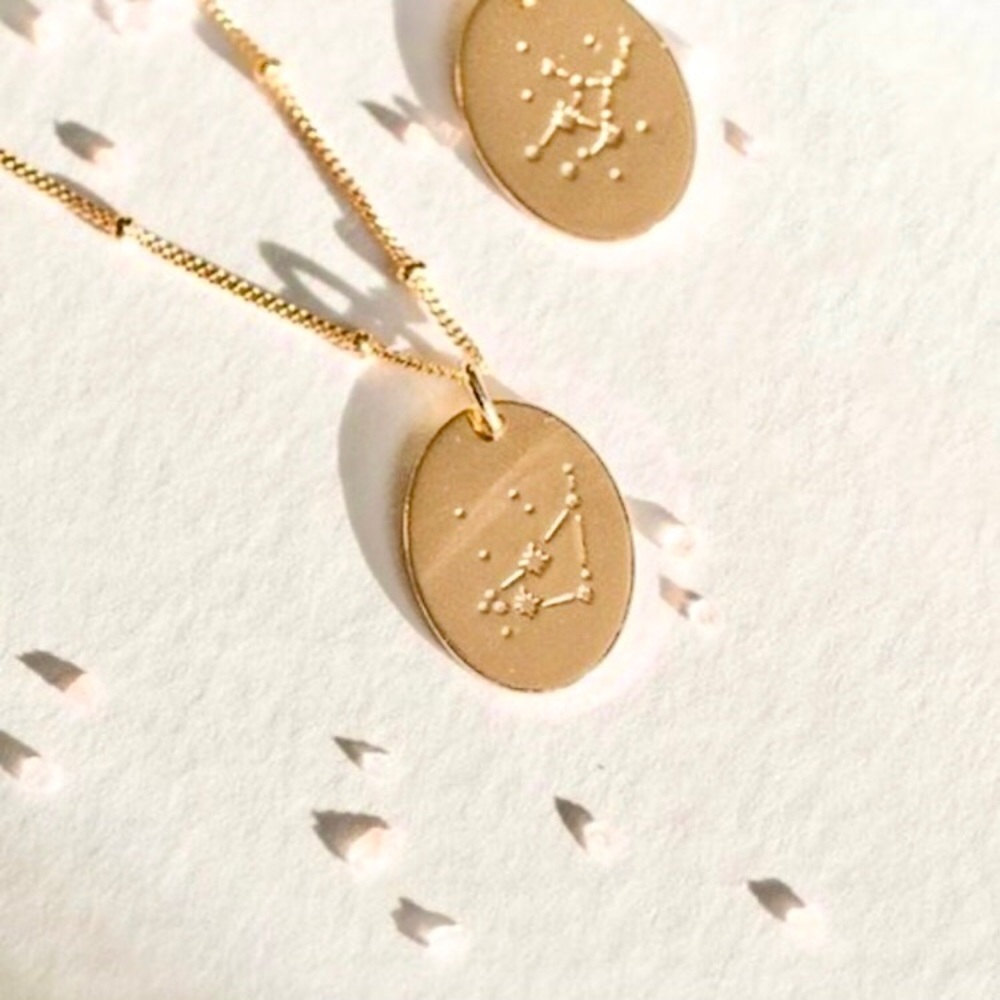 Capricorn Bohemian Minimal Zodiac Beaded Necklace